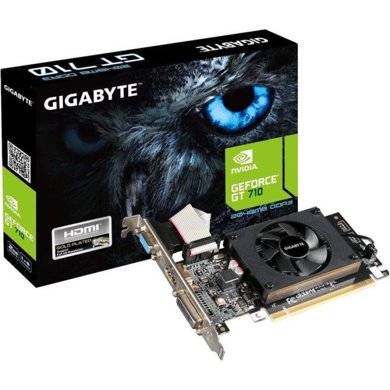 GIGABYTE GeForce GT 710 2048MB DDR3 Graphics Card