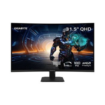 Gigabyte GS32QCA , 32 inch, 2K QHD (2560 x 1440) 1Ms 180Hz VA Curved, Gaming Monitor