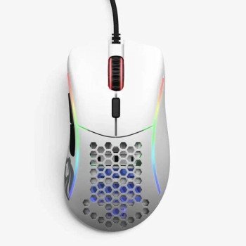 Glorious (Model D) Wired Gaming Mouse (Matte White)