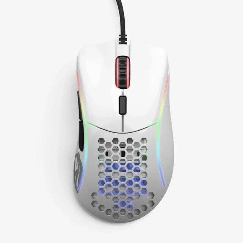Glorious (Model D-) Wired Gaming Mouse (Glossy White)