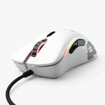 Glorious (Model D) Wired Gaming Mouse (Matte White)