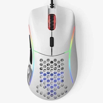 Glorious D Gaming Mouse (Glossy White)