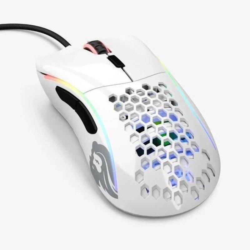Glorious (Model D-) Wired Gaming Mouse (Glossy White)