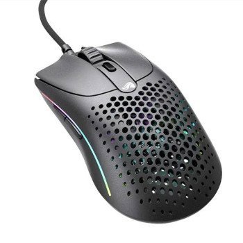 Glorious (Model O2) Wired Gaming Mouse (Glossy Black)
