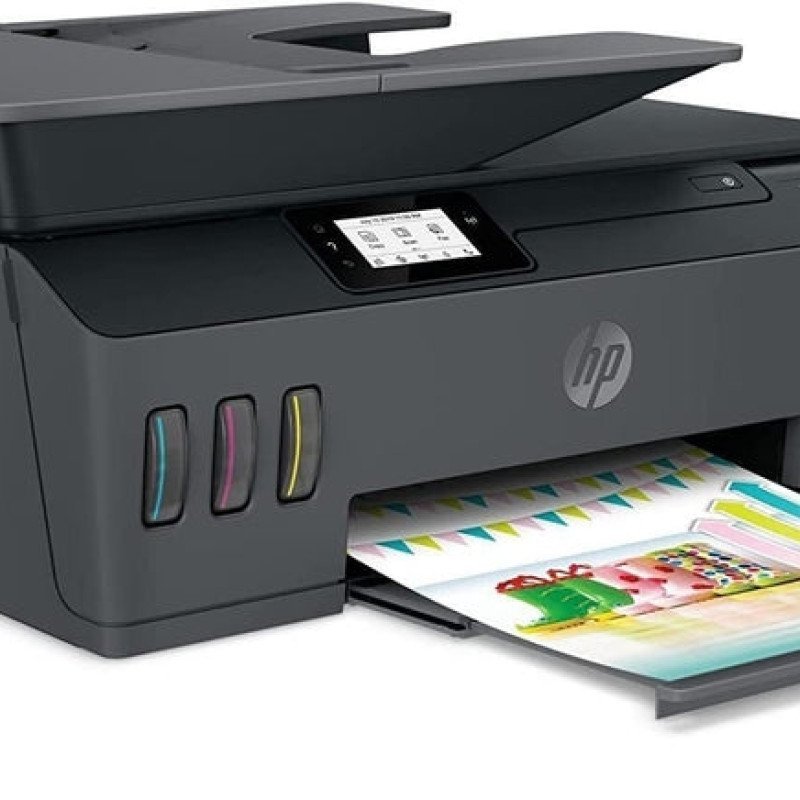 Hp Smart Tank 615 Wireless, Print, Copy, Scan, Fax, Automated Document Feeder, All In One Printer
