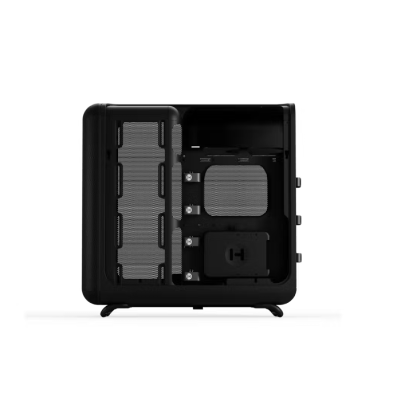 HYTE X50 TEMPERED GLASS SIDE PANAL MID TOWER CASE – BLACK