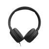 JBL Tune 520C USB-C Hi-Res Wired On-ear headphones - Black