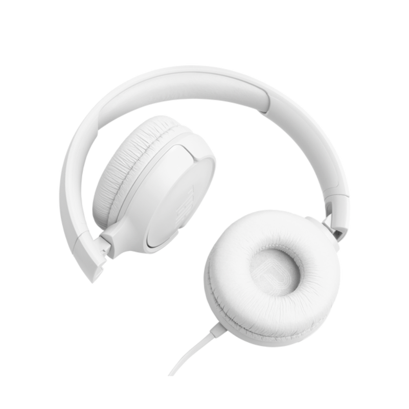 JBL Tune 520C USB-C Hi-Res Wired On-ear headphones - White Sale price40,000 IQD