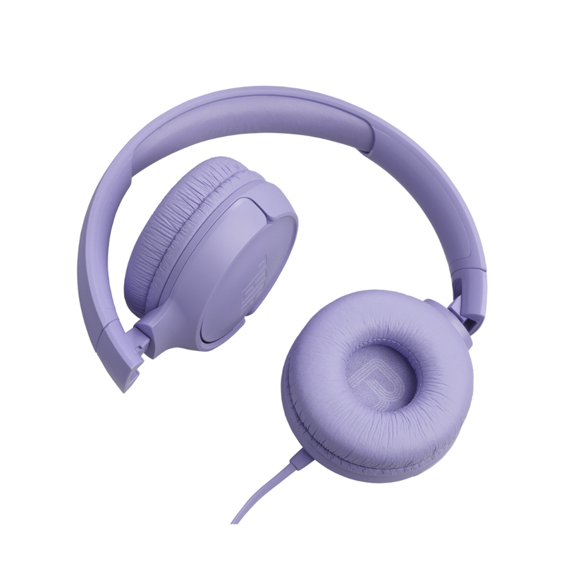 JBL Tune 520C USB-C Hi-Res Wired On-ear headphones - Purple