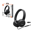 JBL Tune 520C USB-C Hi-Res Wired On-ear headphones - Black
