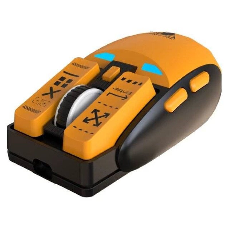 Jedel WD149 5D [BT+2.4] Mouse (Black Yellow)