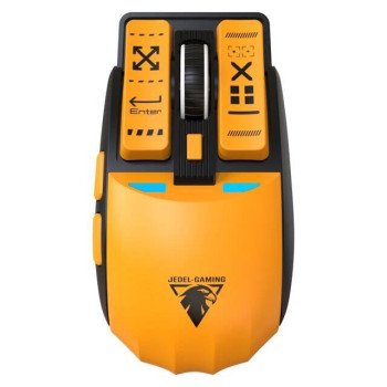 Jedel WD149 5D [BT+2.4] Mouse (Black Yellow)