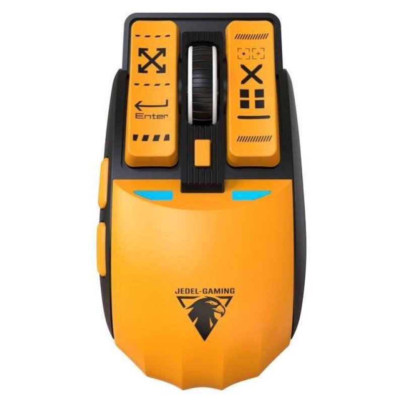 Jedel WD149 5D [BT+2.4] Mouse (Black Yellow)