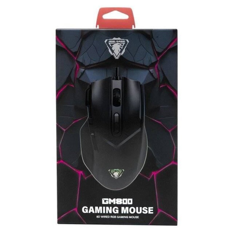 Jedel GM800 Wired Mouse (Black)
