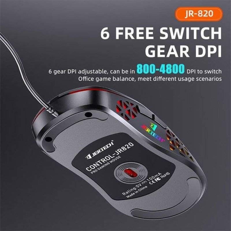 Jertech Control JR820 RGB Mouse