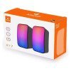 Kisonli X17 [3.5mm + USB] 2.0 RGB Speakers
