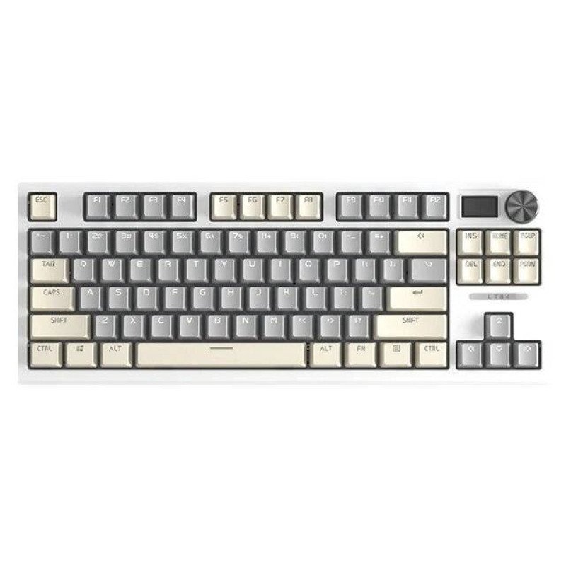 Langtu LT84 RGB [Tri-Mode] Keyboard (Light Gray)