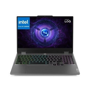 Lenovo LOQ 15IRX9 - (73PS) Intel Core i5-13450HX, RAM 16GB, SSD 512GB, RTX 3050 6GB, 15.6 Inch FHD IPS 144Hz, Luna Gray