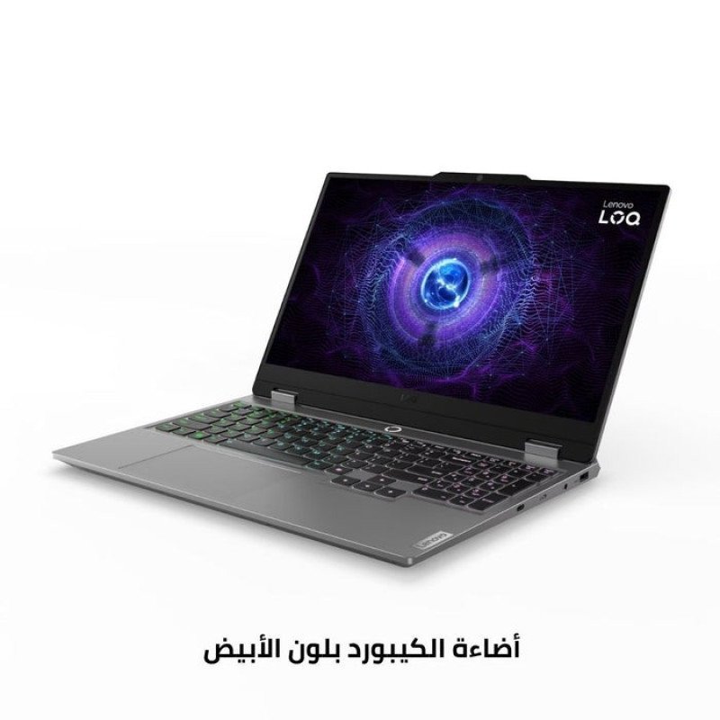 Lenovo LOQ 15IRX9 - (73PS) Intel Core i5-13450HX, RAM 16GB, SSD 512GB, RTX 3050 6GB, 15.6 Inch FHD IPS 144Hz, Luna Gray