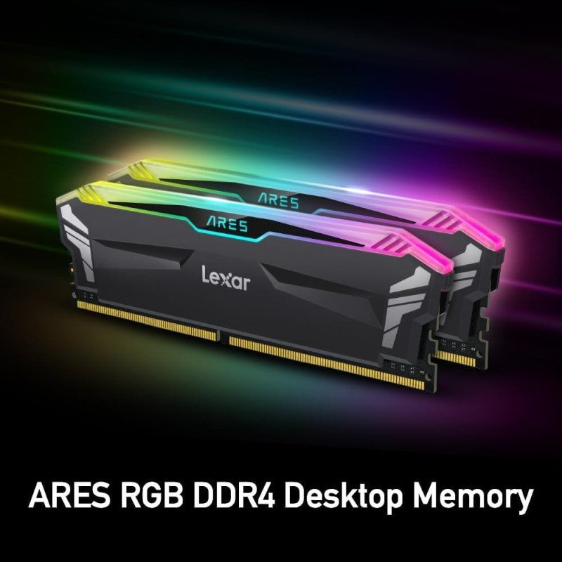 RAM DDR4 16GB 3600 LEXAR RGB