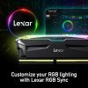 RAM DDR4 16GB 3600 LEXAR RGB