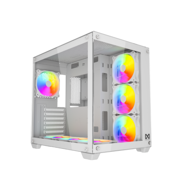 CASE MNTOB MN-3000WH TOKYO 7FAN ARGB WHITE