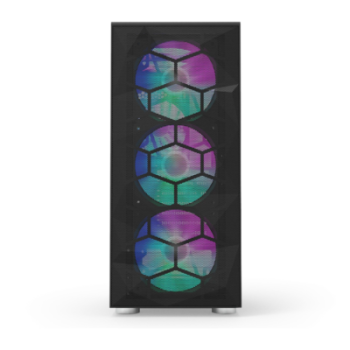 CASE MONTECH X3 BLACK WITH 6 FANS CASE MONTECH X3 BLACK WITH 6 FANS