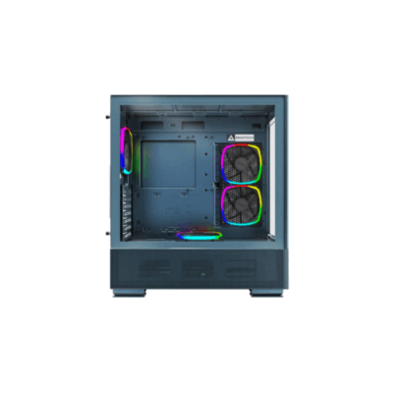 MONTECH SKY TWO MOROCCO BLUE CASE