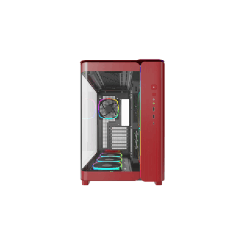 MONTECH KING 95 PRO RED CASE