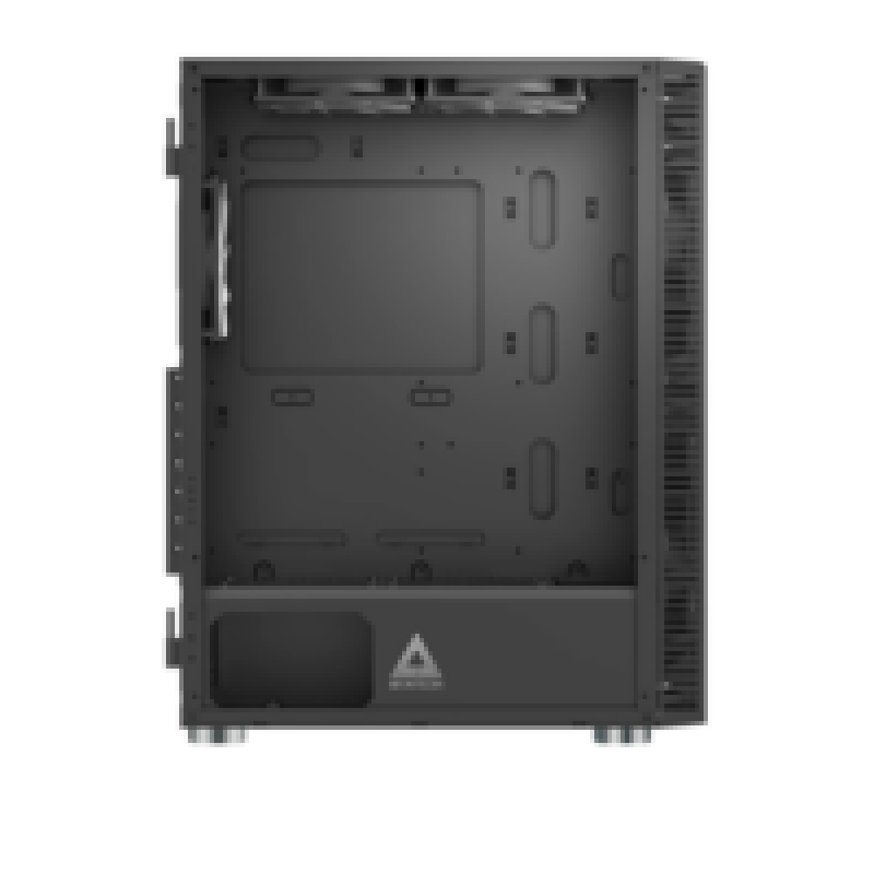 CASE MONTECH X3 BLACK WITH 6 FANS