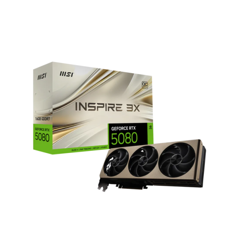 MSI GeForce RTX™ 5080 INSPIRON 3X OC
