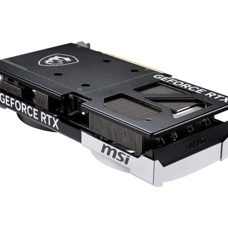 MSI GeForce RTX 5070 12 GB VENTUS 2X OC – NVIDIA Blackwell, 6144 CUDA Cores, 2557 MHz Boost, 28 Gbps GDDR7, PCIe 5.0, Dual-Fan Cooling