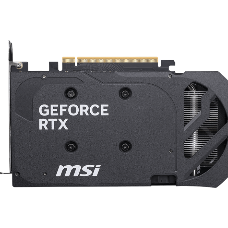 MSI GeForce RTX 5050 8G SHADOW 2X OC – 2560 CUDA Cores, 20 Gbps GDDR6, Boost 2617 MHz, Dual-Fan, PCIe 5.0, 130 W