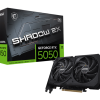 MSI GeForce RTX 5050 8G SHADOW 2X OC – 2560 CUDA Cores, 20 Gbps GDDR6, Boost 2617 MHz, Dual-Fan, PCIe 5.0, 130 W