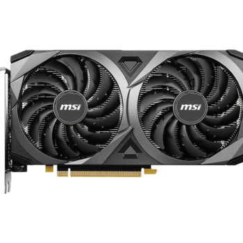 MSI GeForce RTX 3060 VENTUS 2X 12G OC – Ampere GPU, 12 GB GDDR6 15 Gbps, 1807 MHz Boost, Dual TORX Fan 3.0, 3× DP 1.4a & HDMI 2.1