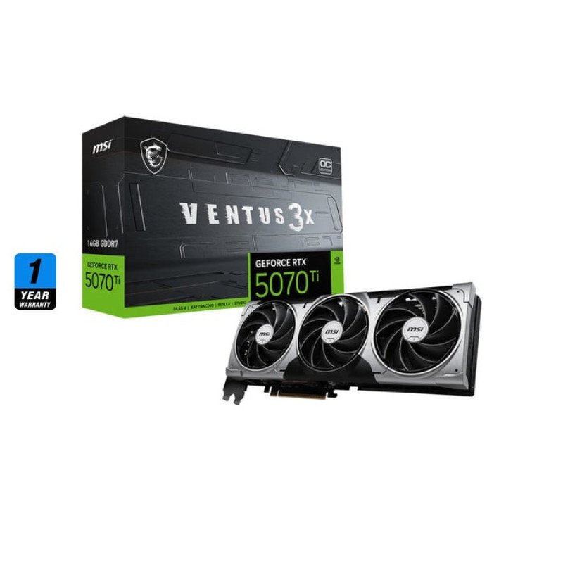 MSI GeForce RTX™ 5070 Ti 16GB VENTUS 3X OC
