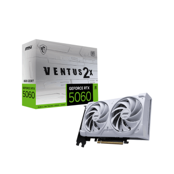 MSI GeForce RTX™ 5060 VENTUS 2X 8GB OC Edition WHITE