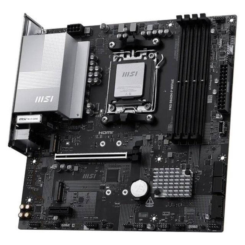 MSI PRO B840M‑P Motherboard WiFi DDR5