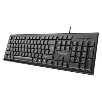 Meetion K100 Wired Keyboard [AR-EN] (Black)
