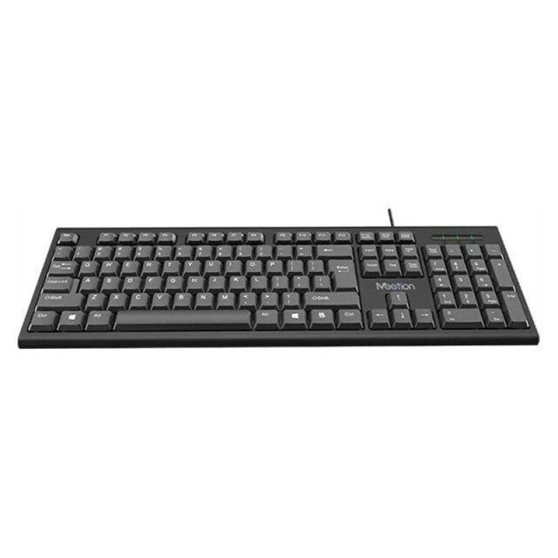 Meetion K100 Wired Keyboard [AR-EN] (Black)