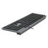 Meetion WK841 Keyboard [AR-EN] (Black)
