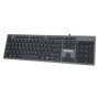 Meetion WK841 Keyboard [AR-EN] (Black)