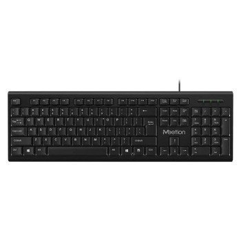 Meetion K100 Wired Keyboard [AR-EN] (Black)