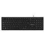 Meetion K100 Wired Keyboard [AR-EN] (Black)