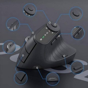 Monster Airmars M2 Pro 2.4G + BT Mouse (Ivory)