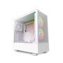 NZXT H5 FLOW RGB EDITION ATX MID TOWER CASE-WHITE