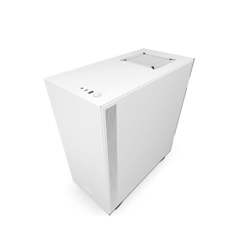 NZXT H510i MATTE GAMING MID-TOWER BLACK WHITE CASE NZXT H510i MATTE GAMING MID-TOWER BLACK WHITE CASE