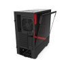 NZXT H510i MATTE GAMING MID-TOWER BLACK/RED CASE NZXT H510i MATTE GAMING MID-TOWER BLACK/RED CASE