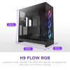 NZXT H9 FLOW RGB DUAL-CHAMBER MID TOWER Airflow Black CASE