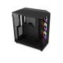 NZXT H6 FLOW RGB COMPACT DUAL-CHAMBER ATX BLACK CASE